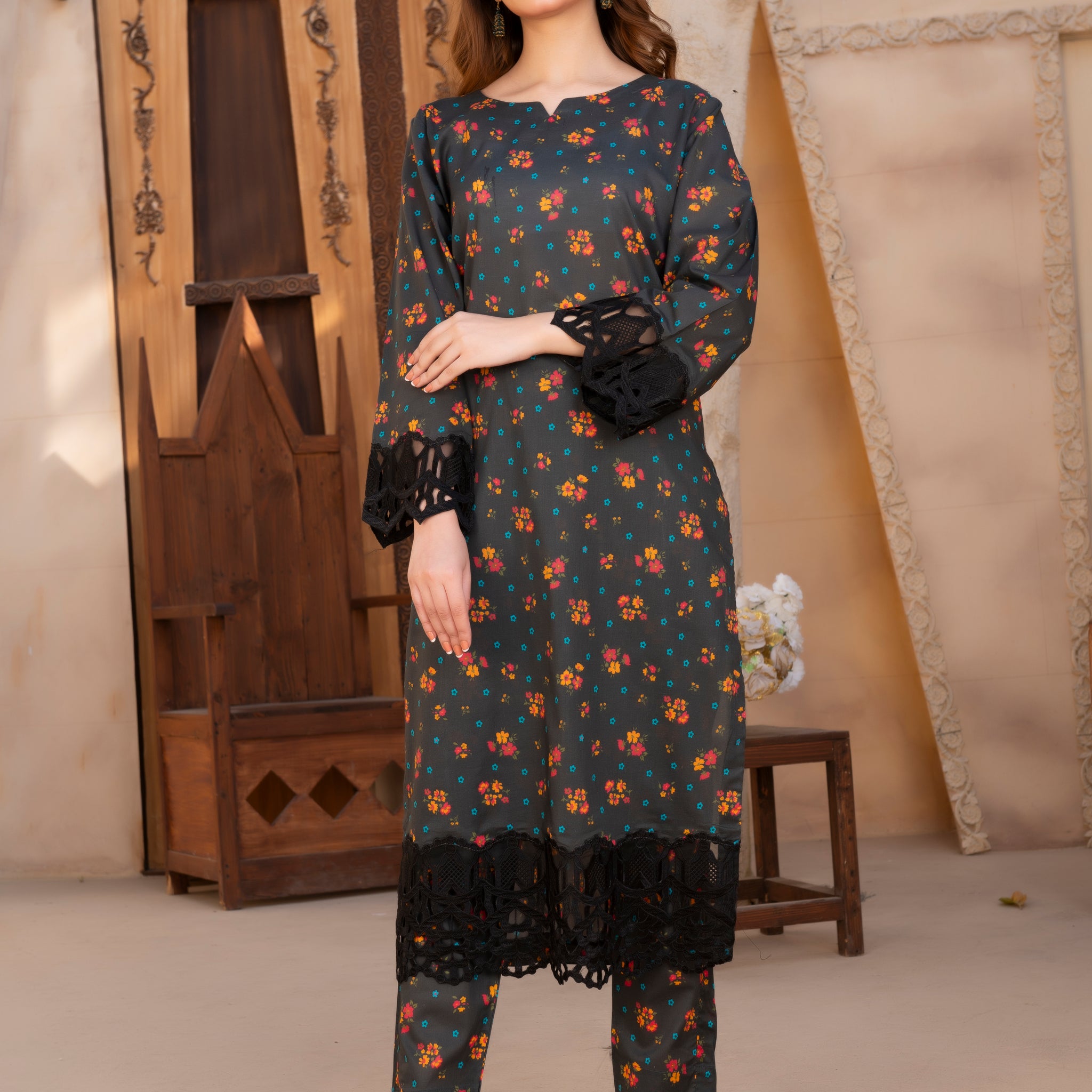 Zamurd - DIGITAL PRINTED LAWN